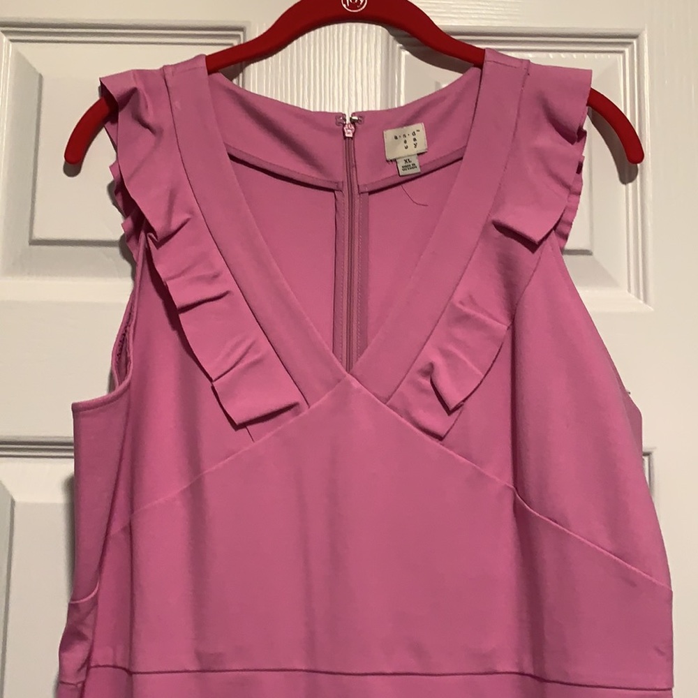 Lilac Ruffle Dress 💜 - Picture 2 of 5